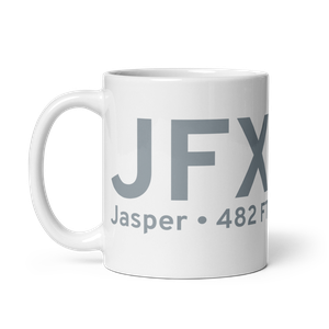 Jasper (KJFX) Airport Mug