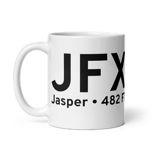 Jasper (KJFX) Airport Mug