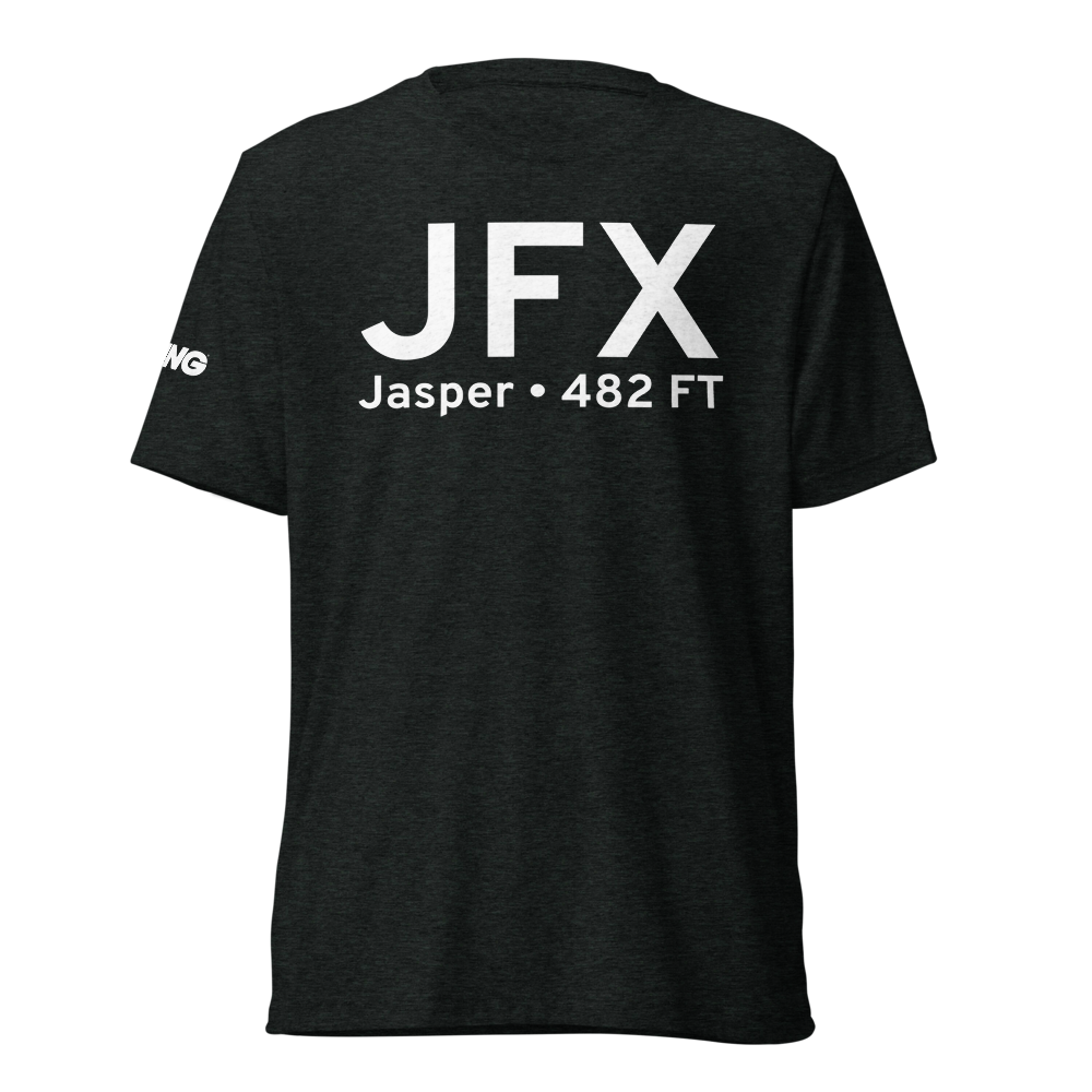 Jasper (KJFX) Airport Tri-blend T-Shirt 