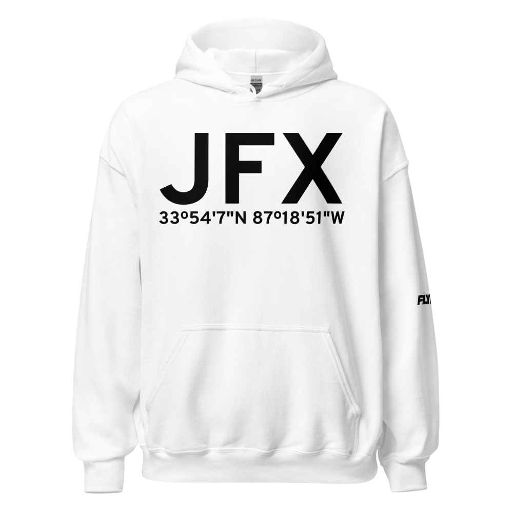 Jasper (KJFX) Airport Hoodie Sweatshirt 