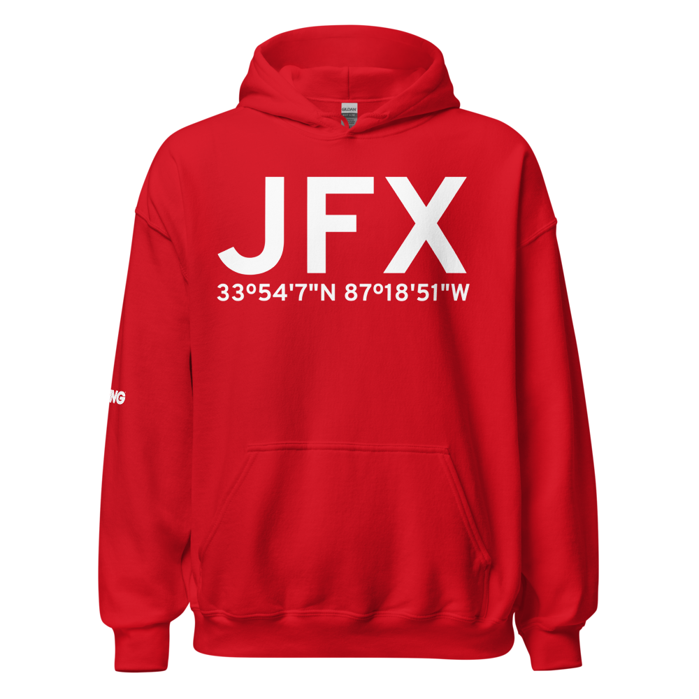 Jasper (KJFX) Airport Hoodie Sweatshirt 