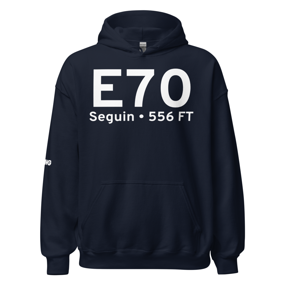 Seguin (E70) Airport Hoodie Sweatshirt 