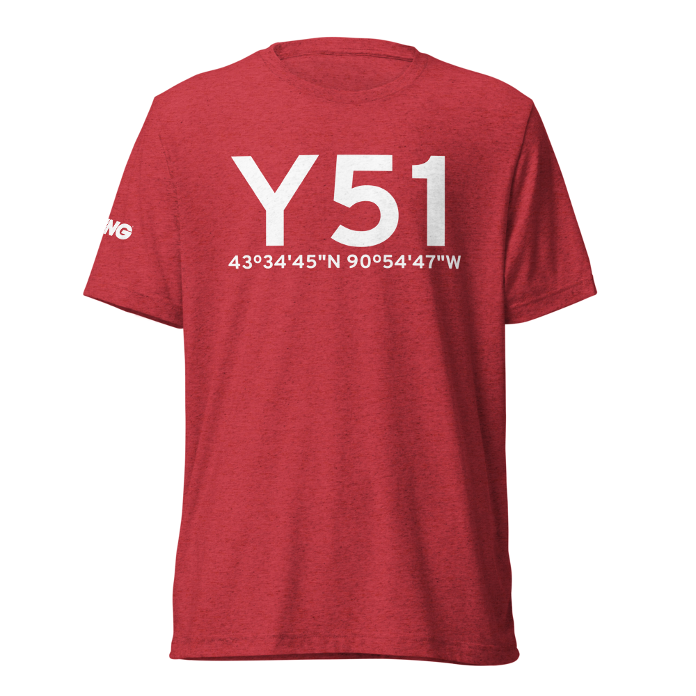 Viroqua (KY51) Airport Tri-blend T-Shirt 
