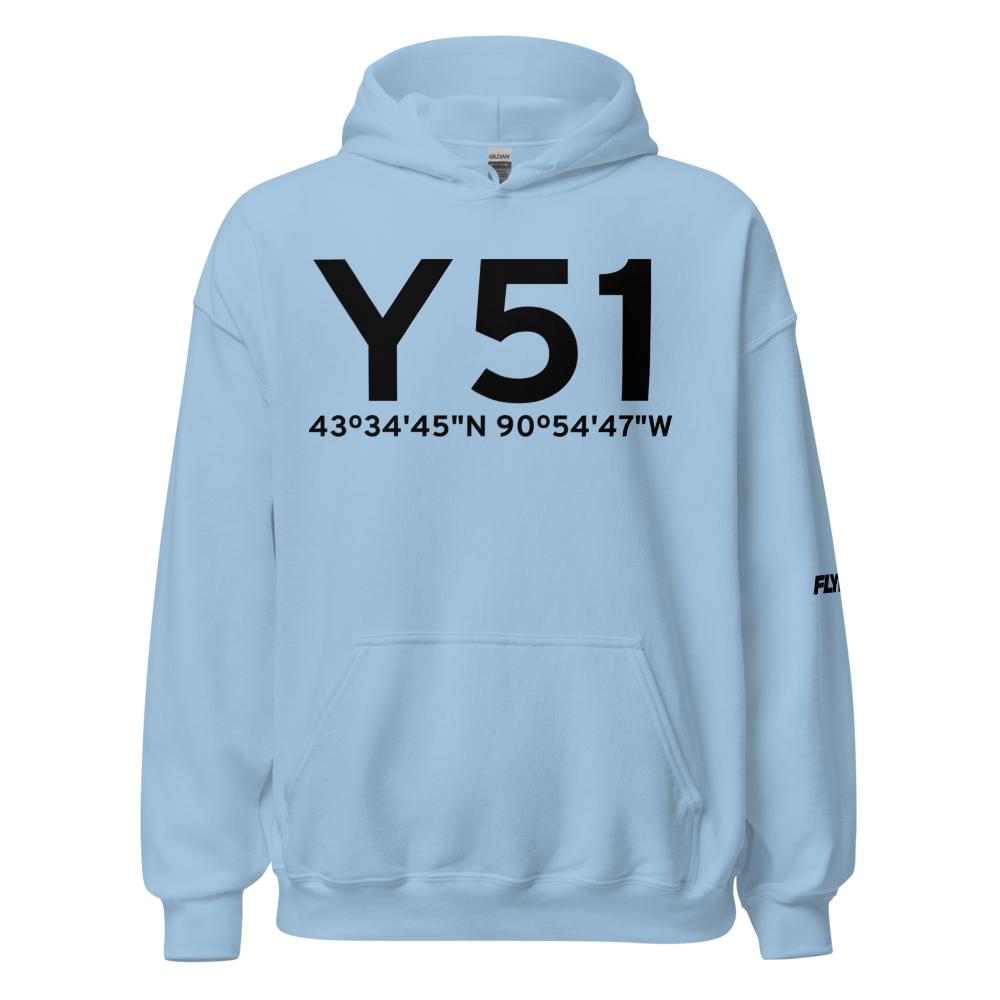 Viroqua (KY51) Airport Hoodie Sweatshirt 
