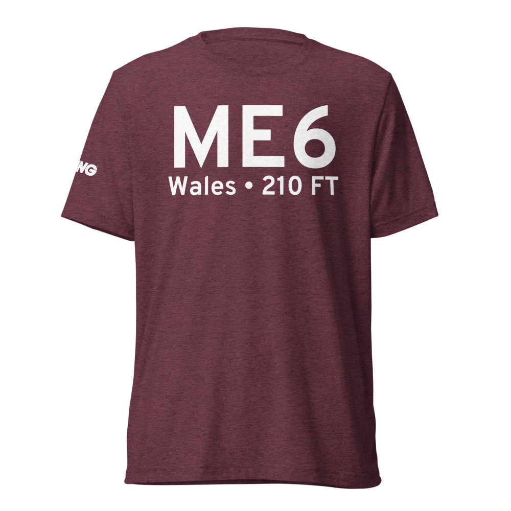 Wales (ME6) Airport Tri-blend T-Shirt 