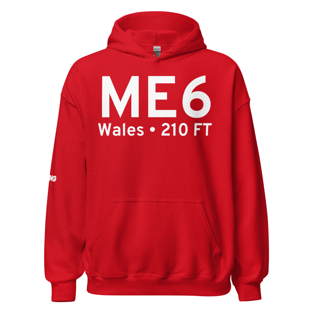 Wales (ME6) Airport Hoodie Sweatshirt 