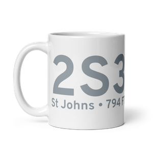 St Johns (2S3) Airport Mug