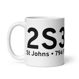 St Johns (2S3) Airport Mug