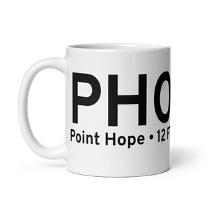 Point Hope (PAPO) Airport Mug