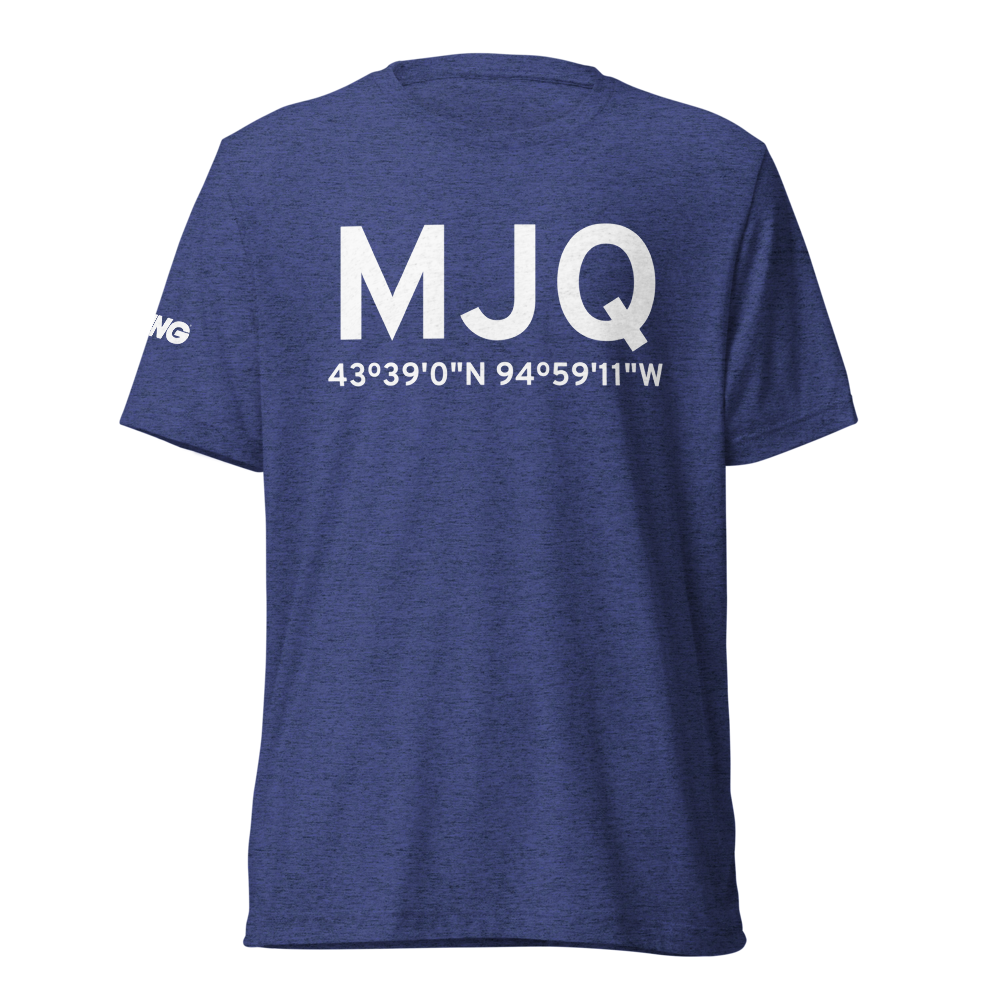 Jackson (KMJQ) Airport Tri-blend T-Shirt 