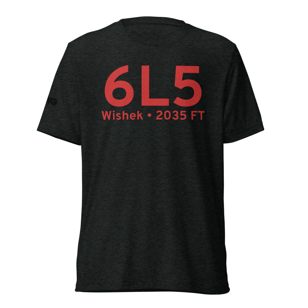 Wishek (K6L5) Airport Tri-blend T-Shirt 
