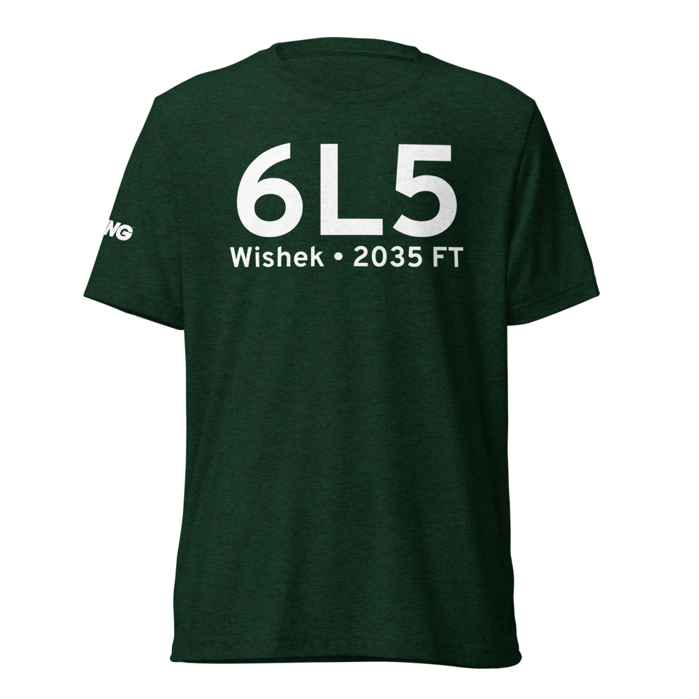 Wishek (K6L5) Airport Tri-blend T-Shirt 