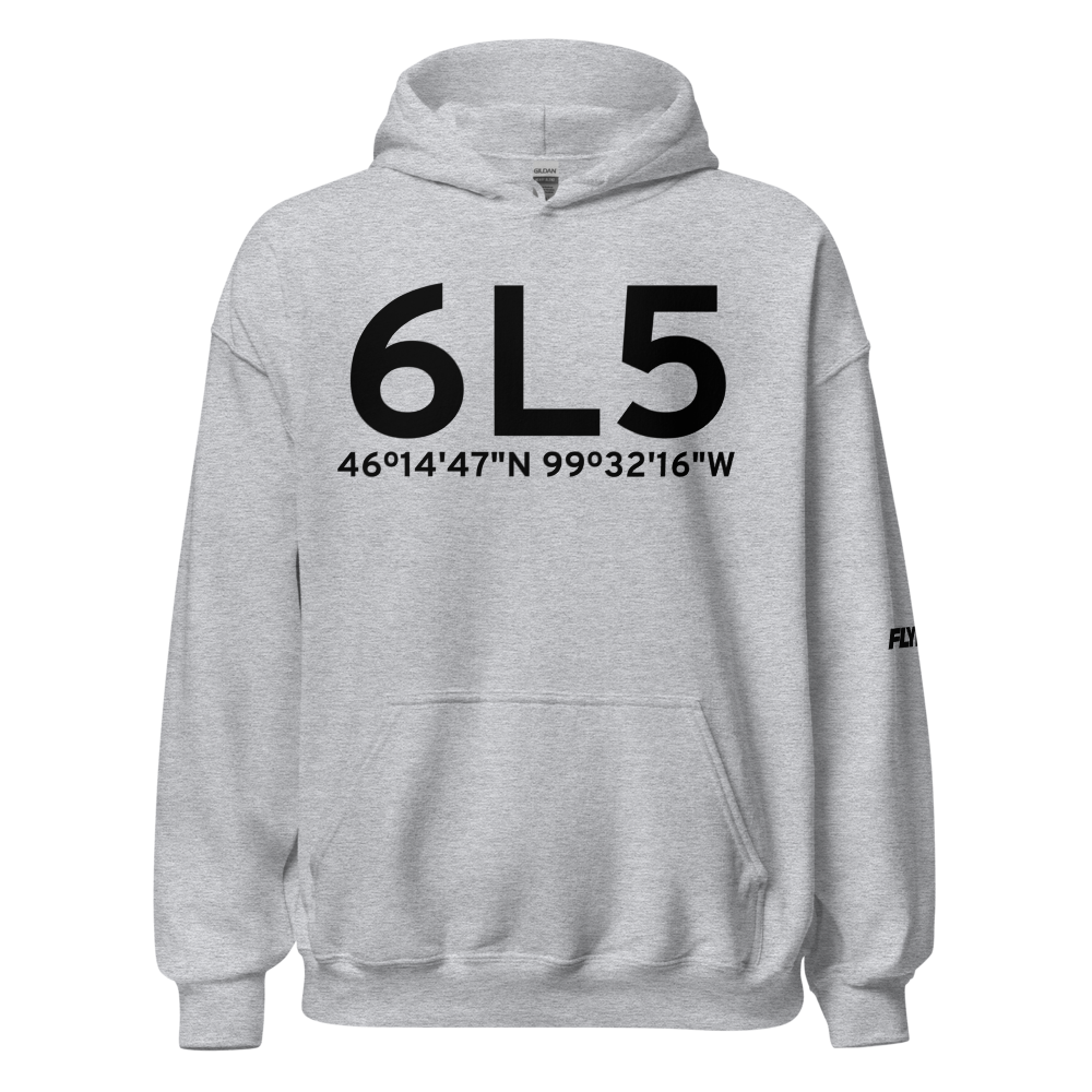 Wishek (K6L5) Airport Hoodie Sweatshirt 