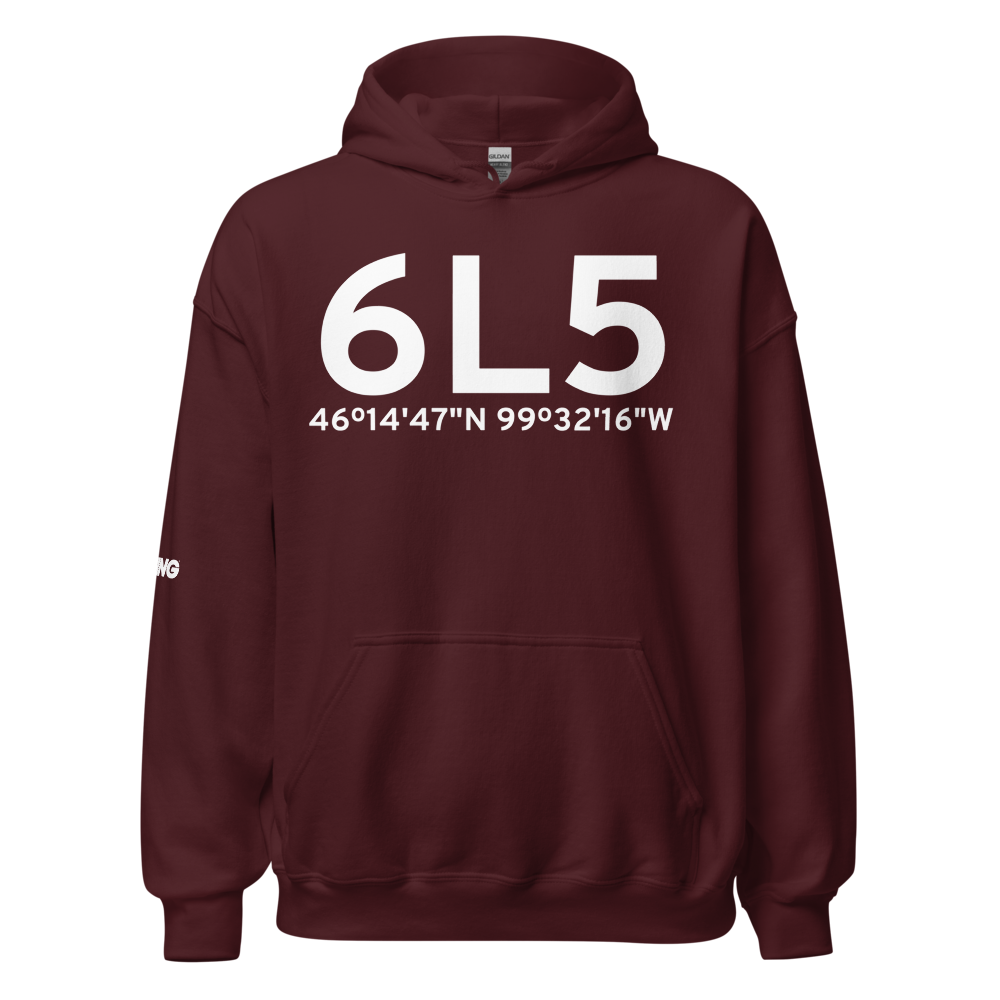 Wishek (K6L5) Airport Hoodie Sweatshirt 