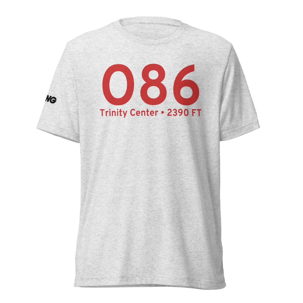 Trinity Center (KO86) Airport Tri-blend T-Shirt 
