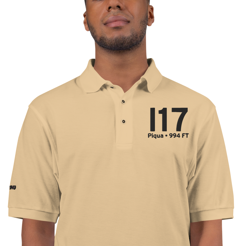 Piqua (KI17) Airport Port Authority Embroidered Polo Shirt 