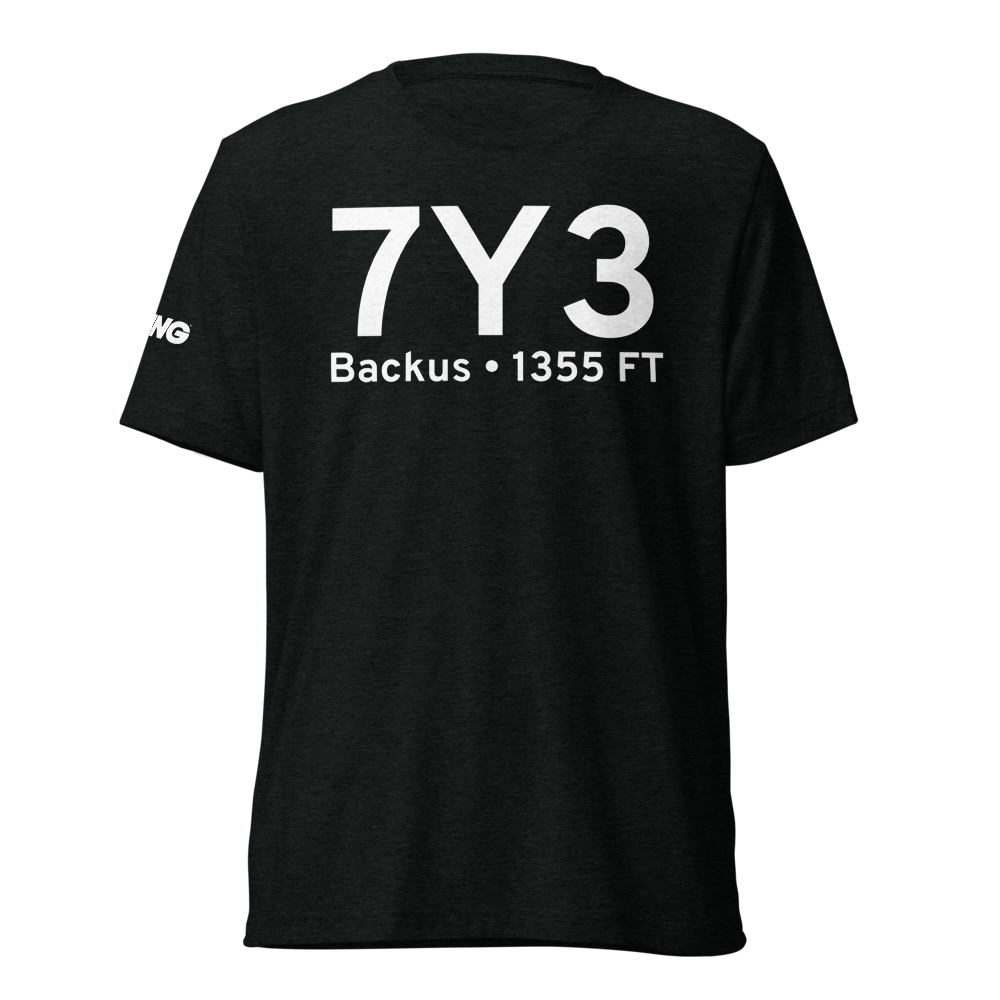 Backus (7Y3) Airport Tri-blend T-Shirt 