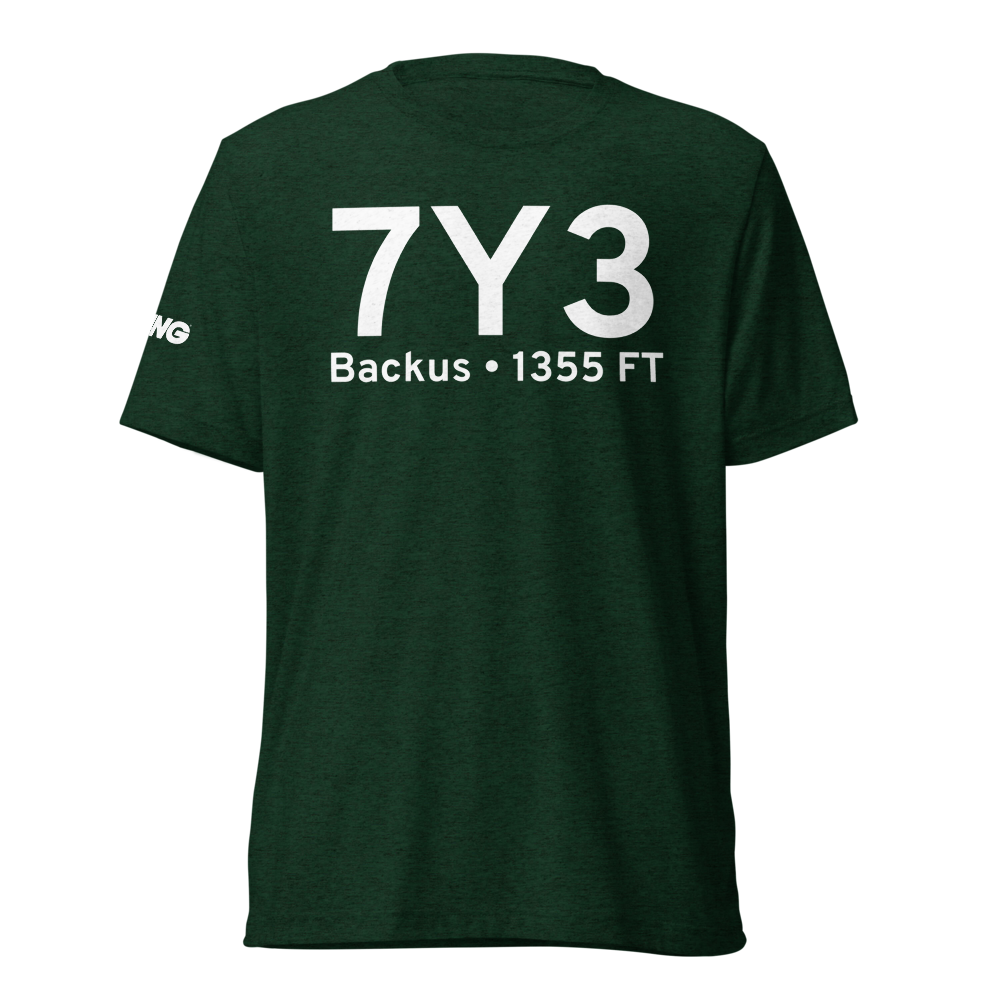 Backus (7Y3) Airport Tri-blend T-Shirt 