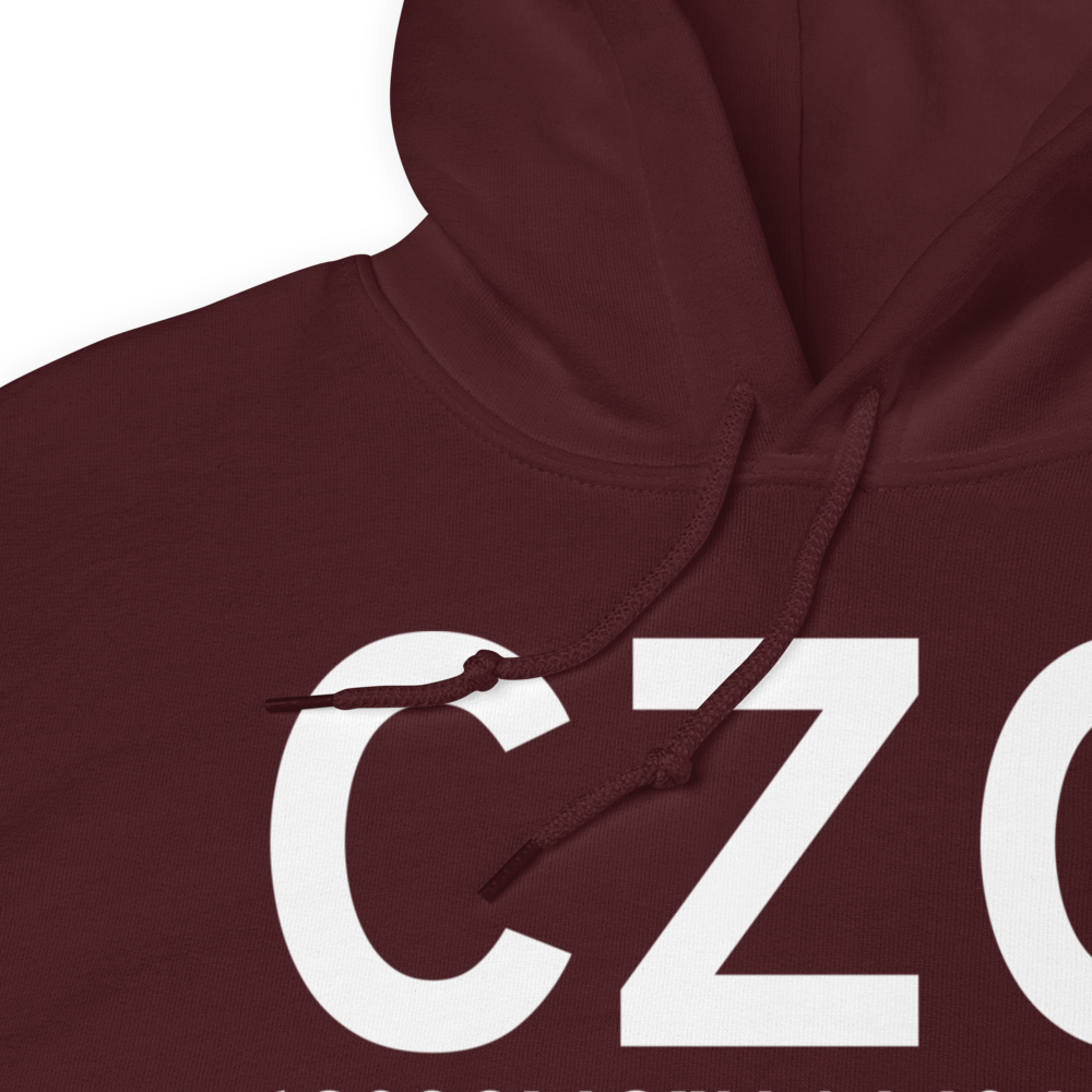 Chistochina (CZO) Airport Hoodie Sweatshirt 