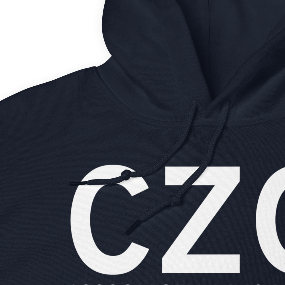 Chistochina (CZO) Airport Hoodie Sweatshirt 