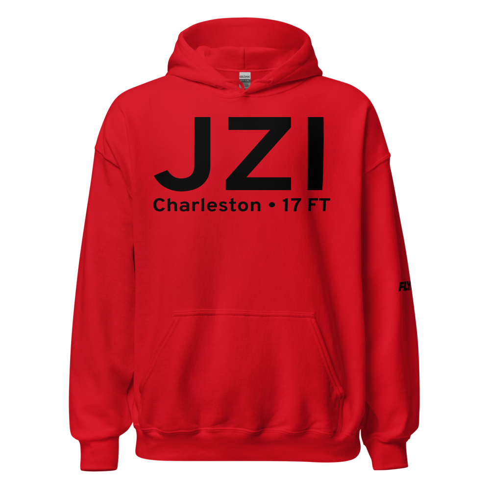 Charleston (KJZI) Airport Hoodie Sweatshirt 
