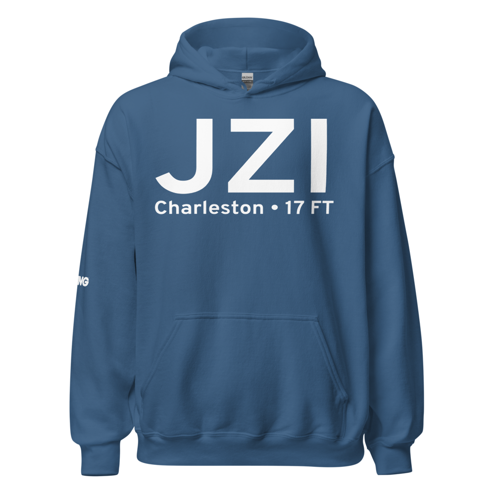 Charleston (KJZI) Airport Hoodie Sweatshirt 