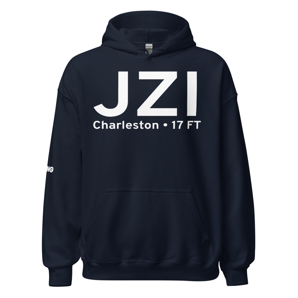 Charleston (KJZI) Airport Hoodie Sweatshirt 