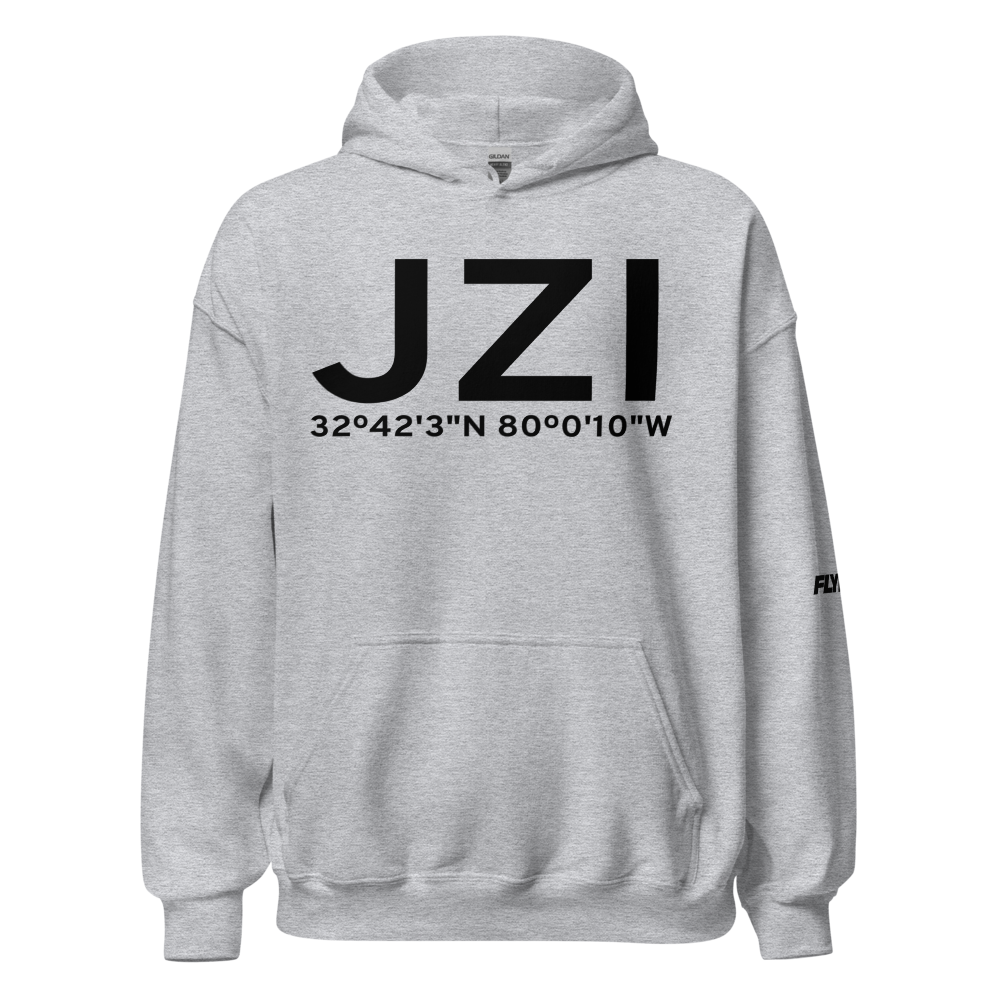 Charleston (KJZI) Airport Hoodie Sweatshirt 