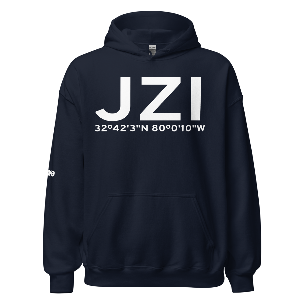 Charleston (KJZI) Airport Hoodie Sweatshirt 