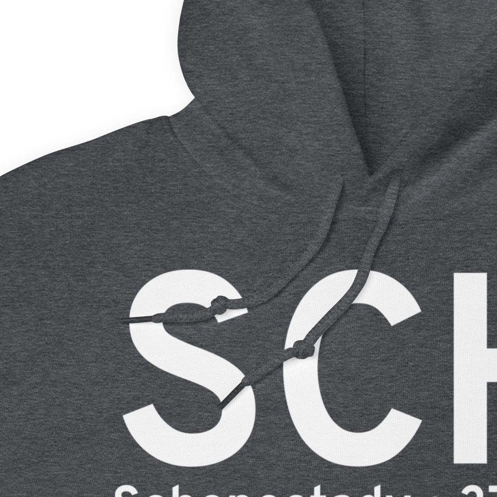 Schenectady (KSCH) Airport Hoodie Sweatshirt 