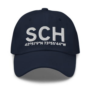 Schenectady (KSCH) Airport Hat