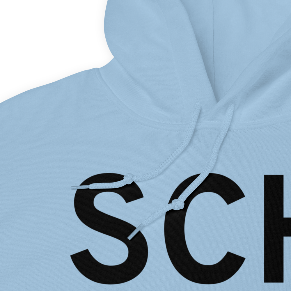 Schenectady (KSCH) Airport Hoodie Sweatshirt 