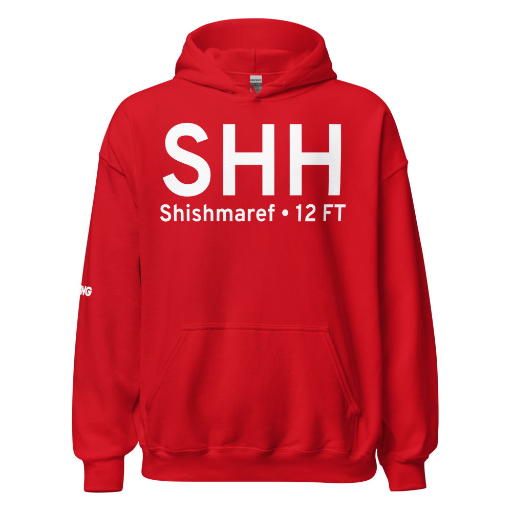 Shishmaref (PASH) Airport Hoodie Sweatshirt 