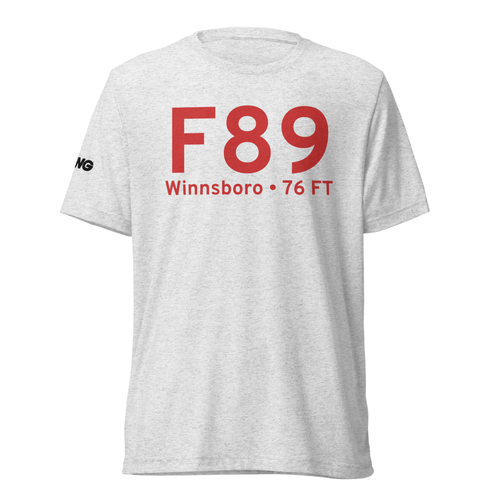 Winnsboro (KF89) Airport Tri-blend T-Shirt 