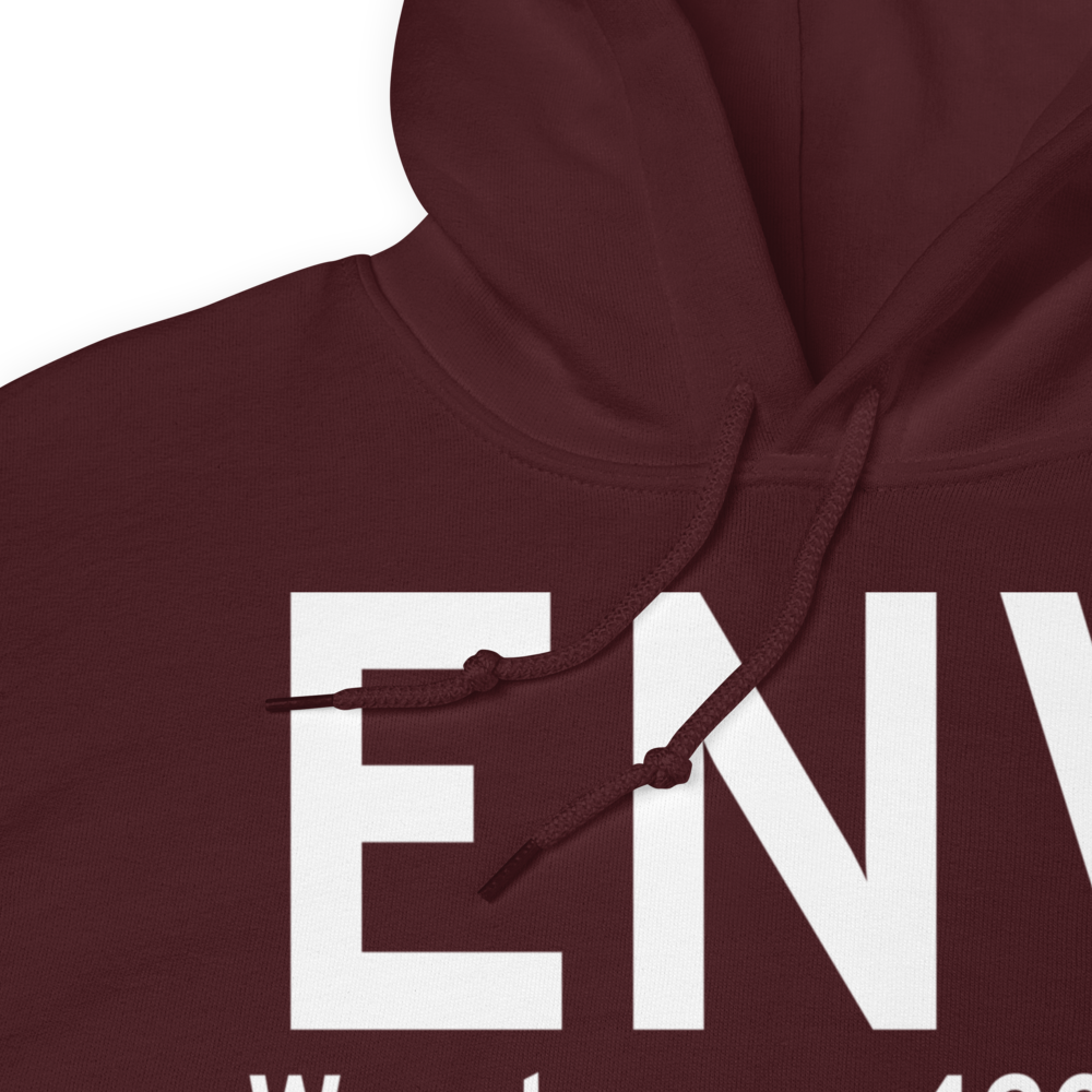 Wendover (KENV) Airport Hoodie Sweatshirt 