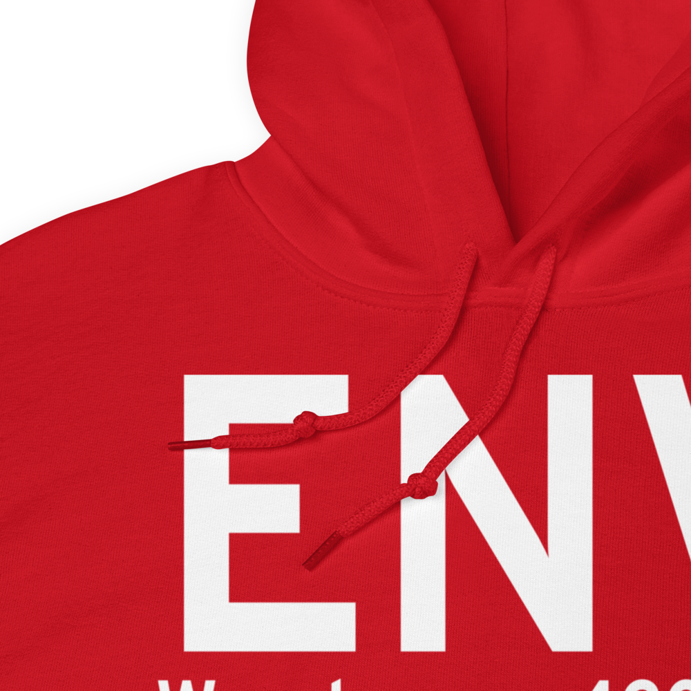 Wendover (KENV) Airport Hoodie Sweatshirt 