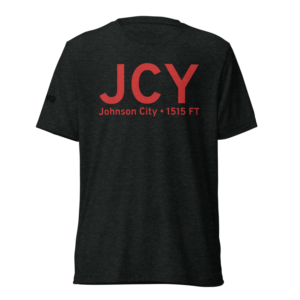 Johnson City (0TE7) Airport Tri-blend T-Shirt 