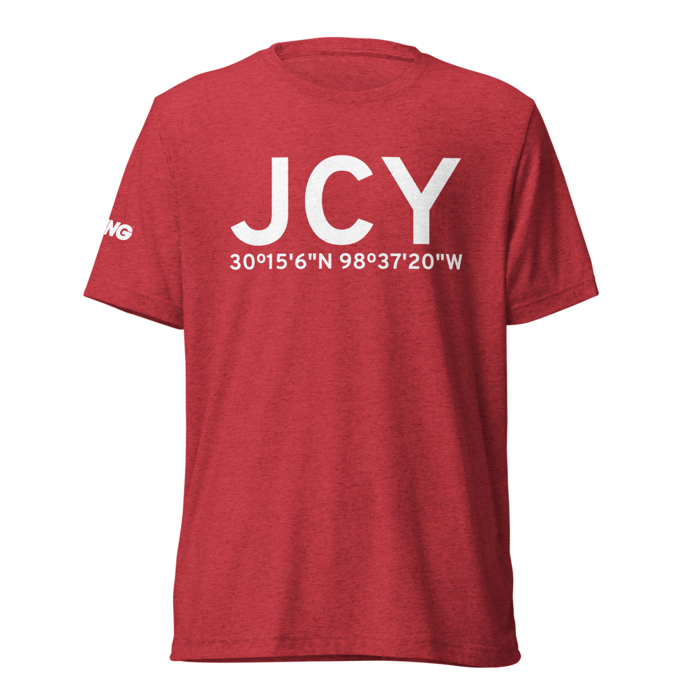 Johnson City (0TE7) Airport Tri-blend T-Shirt 