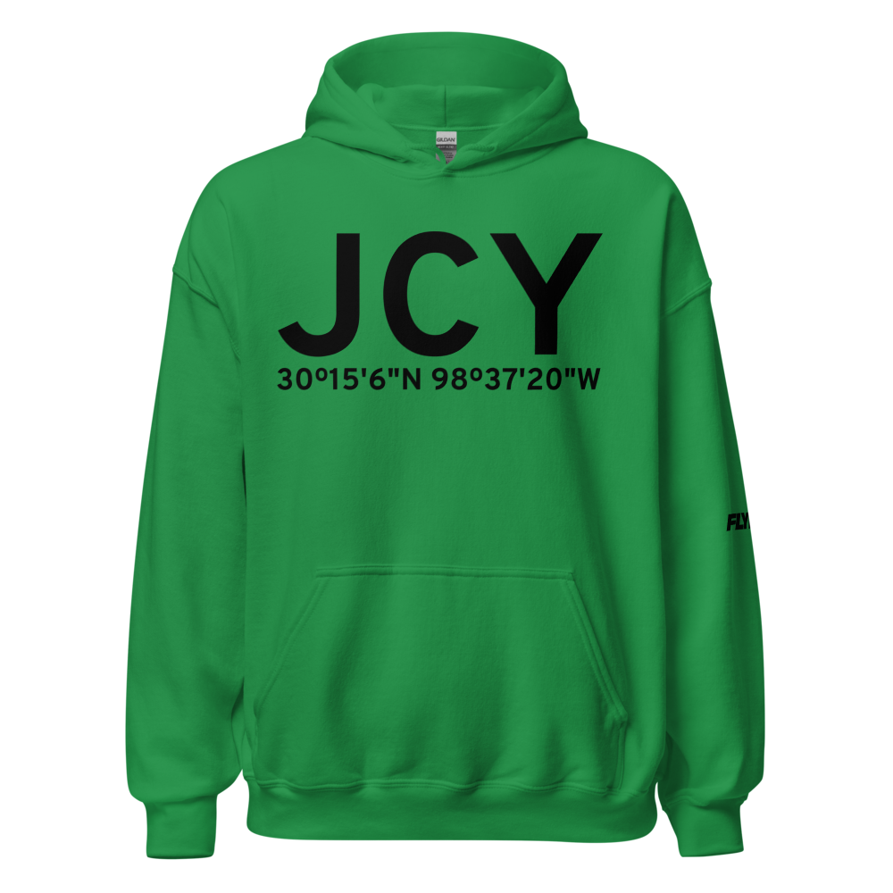 Johnson City (0TE7) Airport Hoodie Sweatshirt 