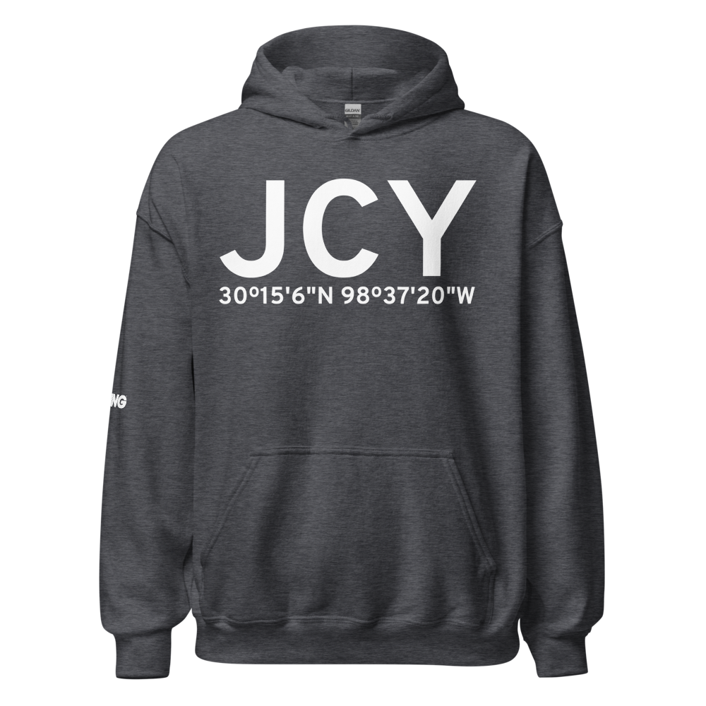 Johnson City (0TE7) Airport Hoodie Sweatshirt 