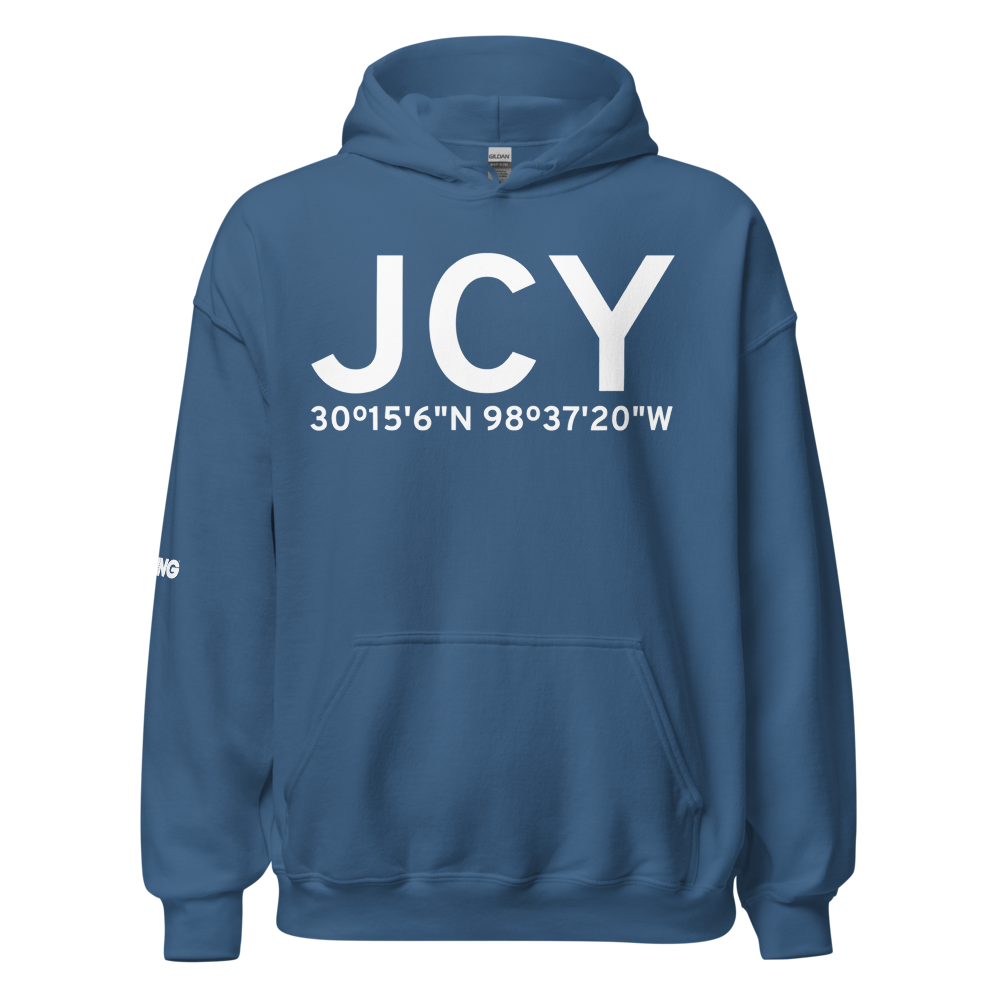 Johnson City (0TE7) Airport Hoodie Sweatshirt 