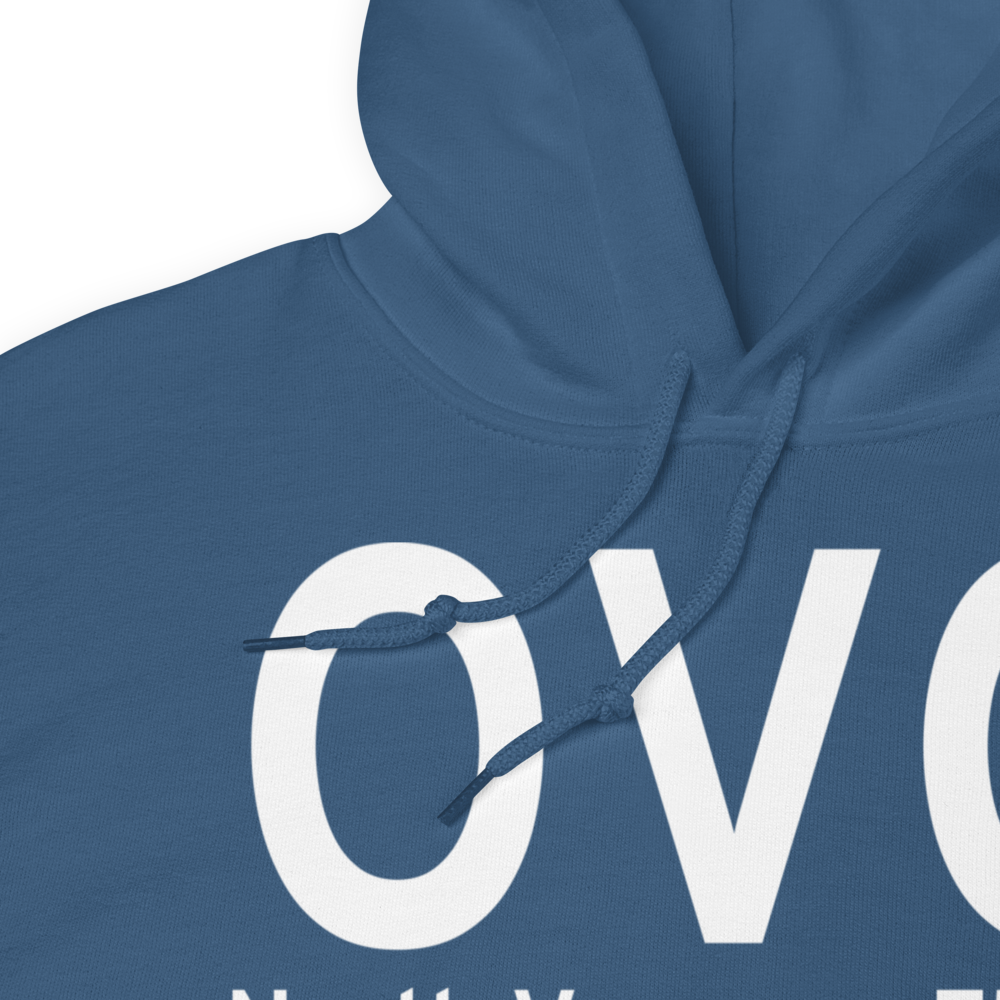 North Vernon (KOVO) Airport Hoodie Sweatshirt 