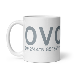 North Vernon (KOVO) Airport Mug