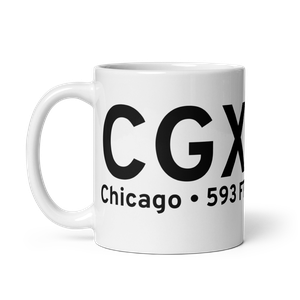 Chicago (KCGX) Airport Mug