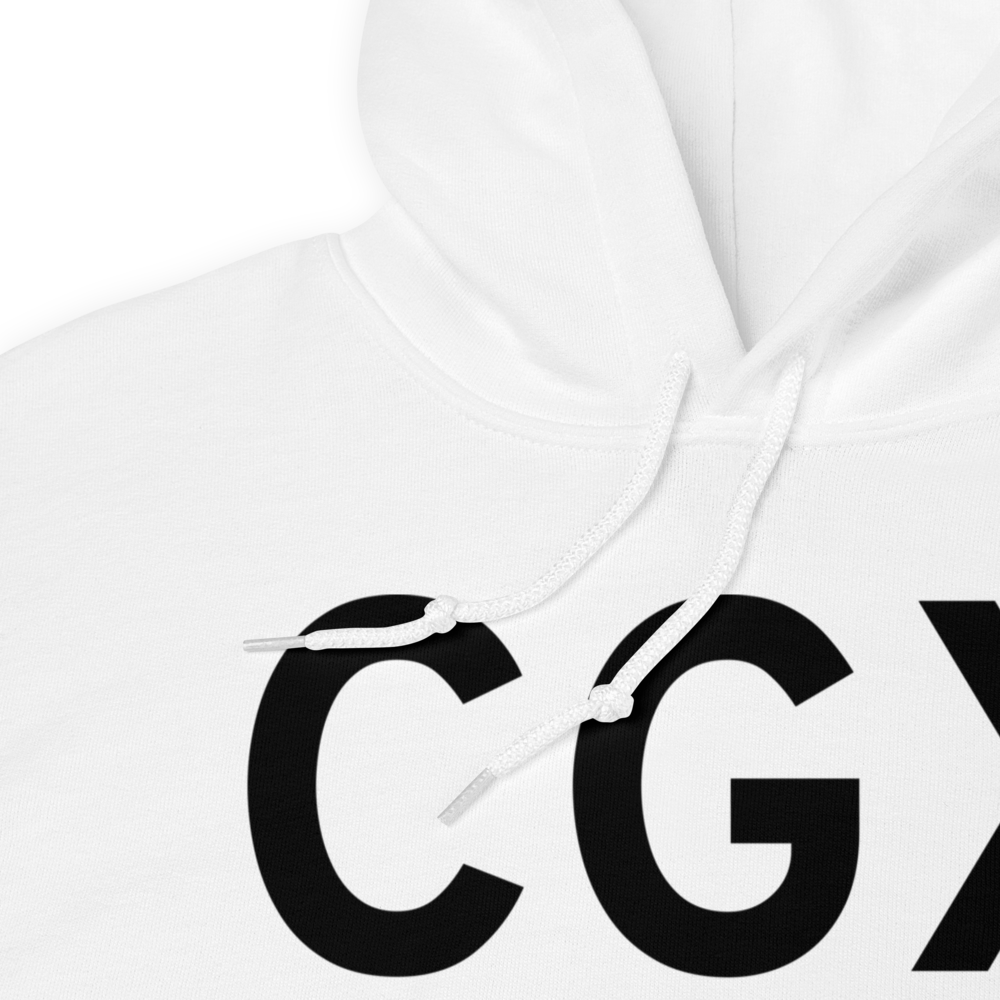 Chicago (KCGX) Airport Hoodie Sweatshirt 