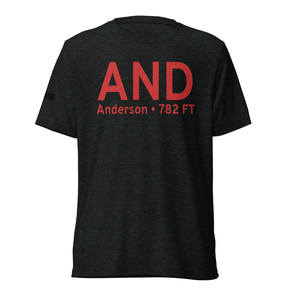 Anderson (KAND) Airport Tri-blend T-Shirt 