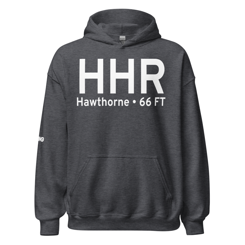 Hawthorne (KHHR) Airport Hoodie Sweatshirt 
