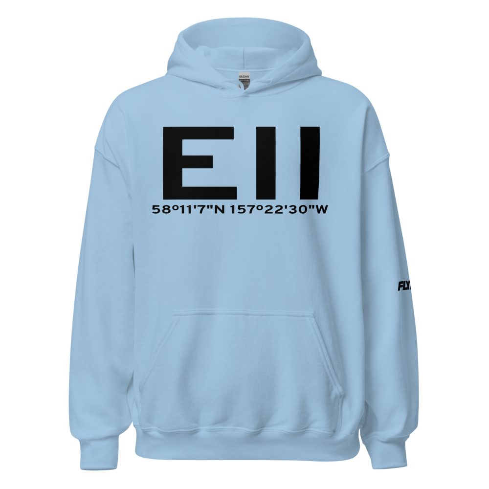 Egegik (PAII) Airport Hoodie Sweatshirt 