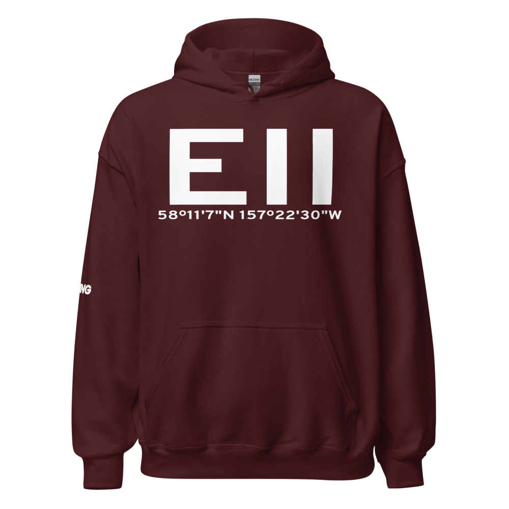 Egegik (PAII) Airport Hoodie Sweatshirt 