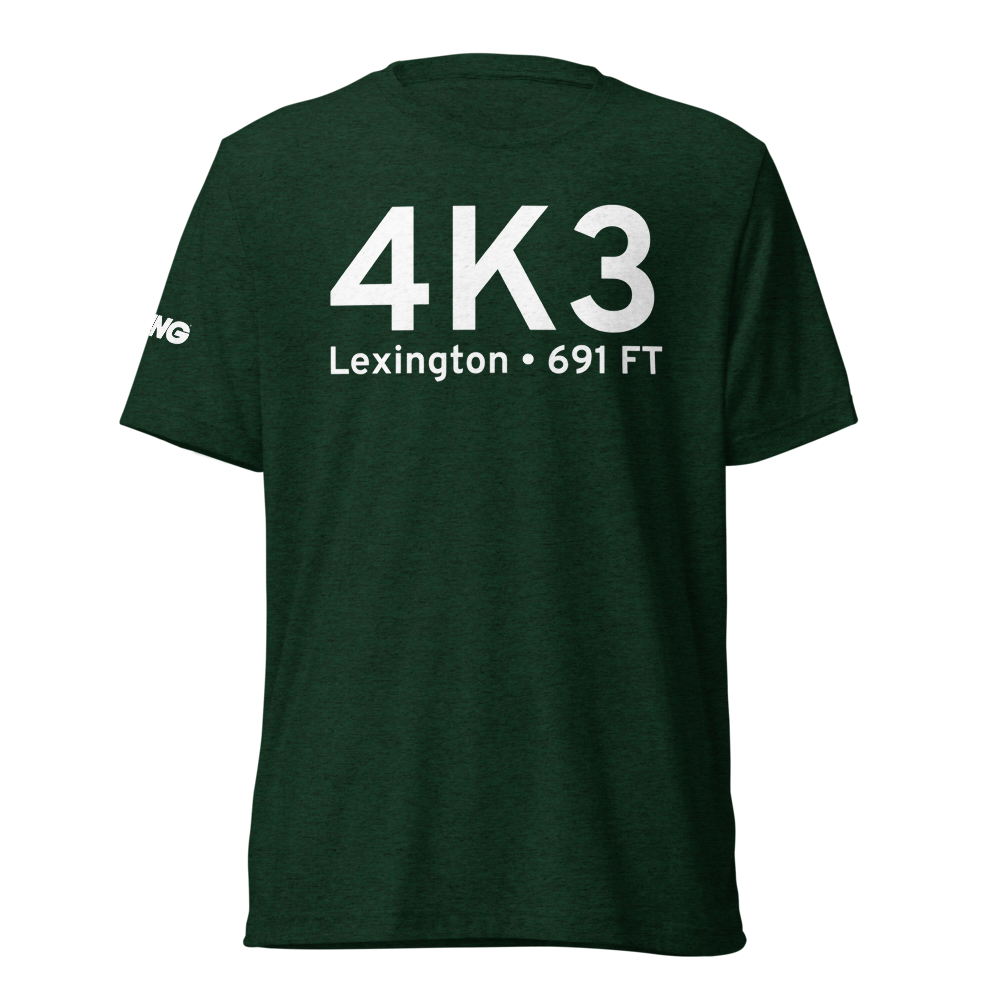 Lexington (K4K3) Airport Tri-blend T-Shirt 